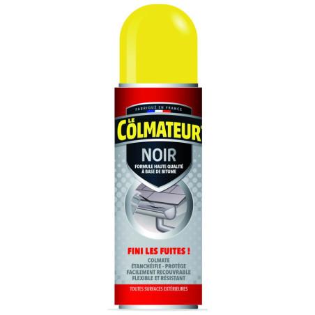 Colmateur aérosol d'étanchéité noir 405ml