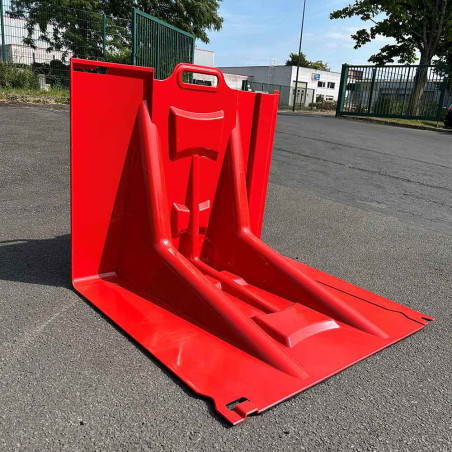 Barrière anti-inondation - Angle sortant