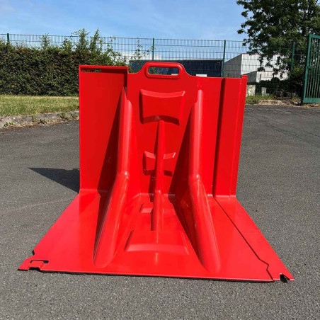 Barrière anti-inondation - Angle sortant