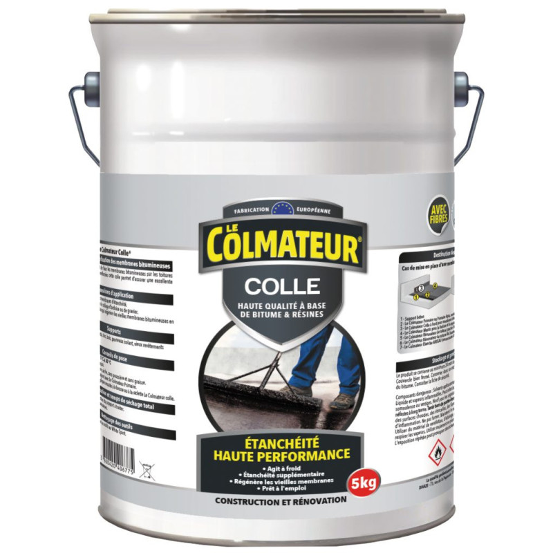 Colmateur colle bitume 5kg